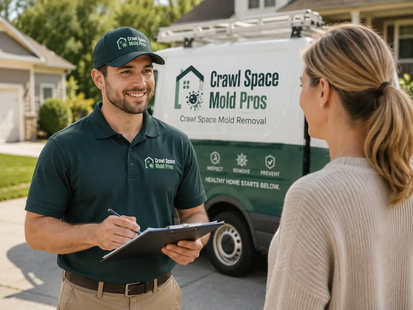 Crawl Space Mold Removal Dows, IA FAQs